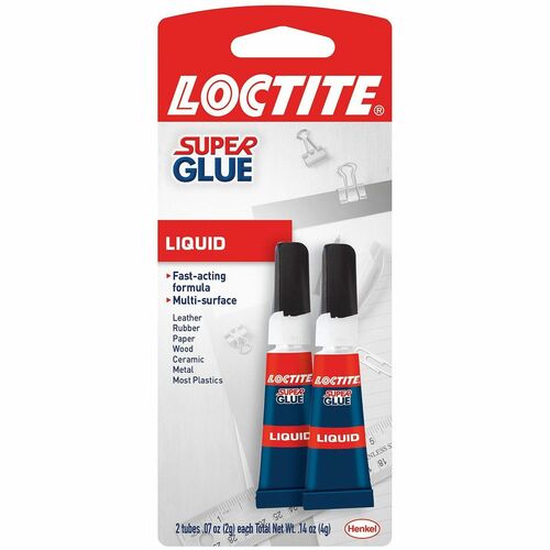 Glue, Liquid, Twinpack, 0.14 Oz 2/PK