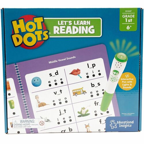 Activities Set, Reading, Hot Dots, 50 Pages