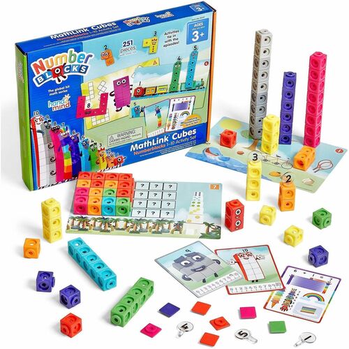 Math Activity Set, Numberblocks, Linking Cubes, No. 1-10