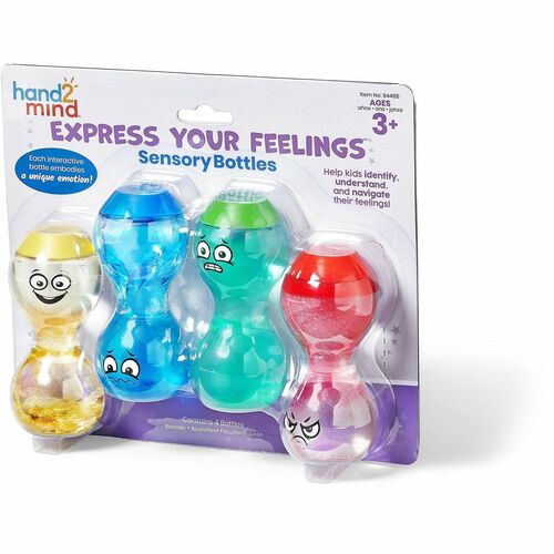 Set, Sensory, Bottles, Express Your Feeling