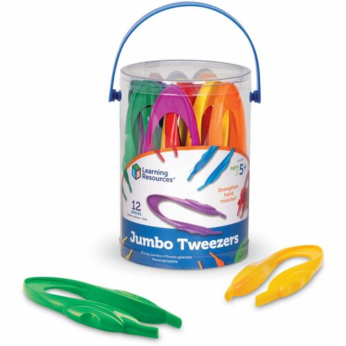 Tweezers, Set, Jumbo, 12/Stem, As 12/ST