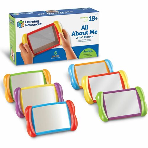 All About Me 2-In-1 Mirrors, Age 2-Up, MI 6/ST
