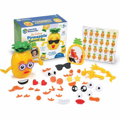 Emotions Activity Set, Feelings Pineapple, Deluxe, Ages 3+