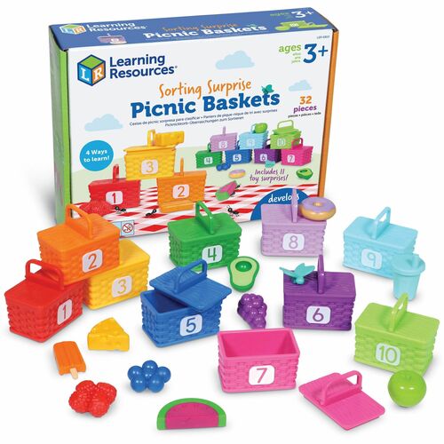 Set, Sorting, Picnic Baskets