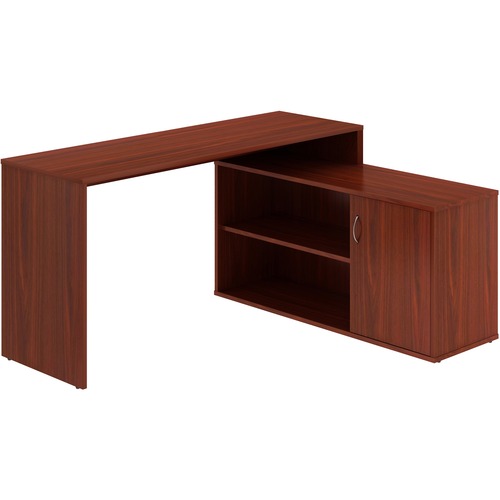 Workstation, w/Cabinet, L-Shape, 60"