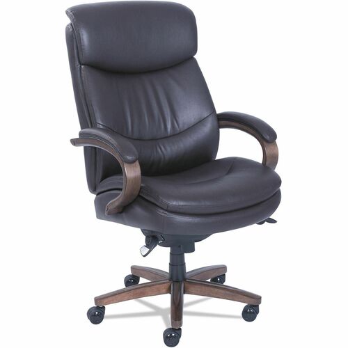 Chair, Wood, Big/Tall, Executive, Brown