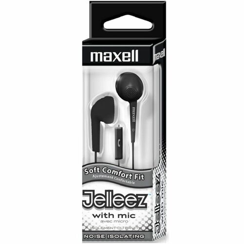 Earbud, With Mic, Soft Fit, Jellee