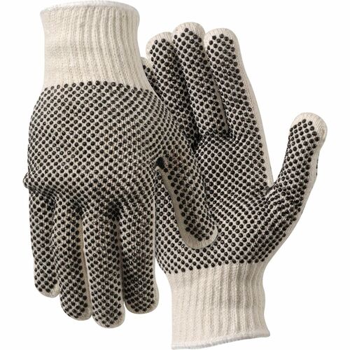 Gloves, Work, Cotton, Poly, L