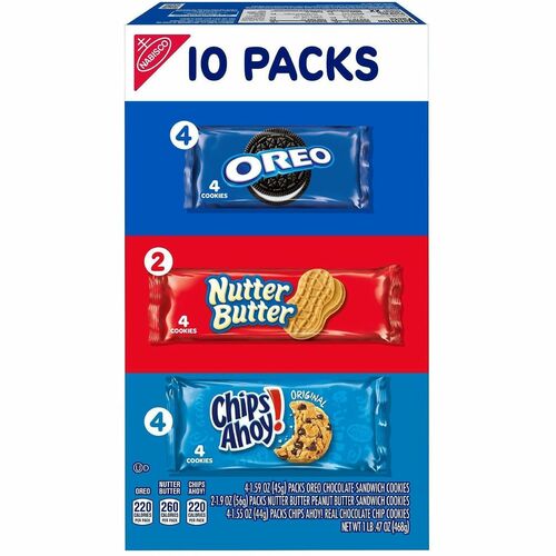 Cookies, Variety Pack 10/BX
