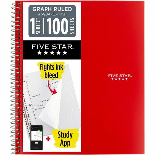 Notebook, Wirebound, 1 Subject, 100 Sheets