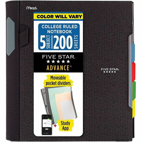 Notebook, 5 Star, Advance, 5 Subject