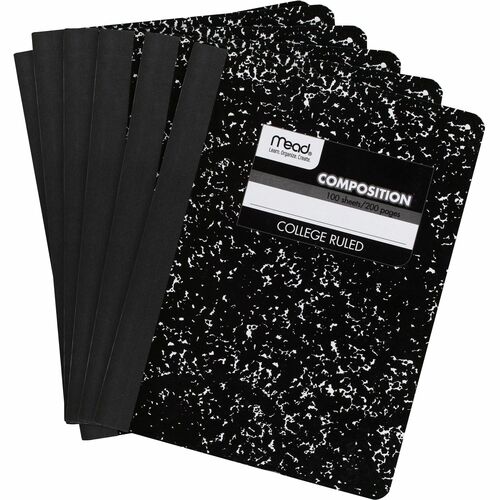 Book, Composition, Squared, 3 Subject, 120 Count 12/CT