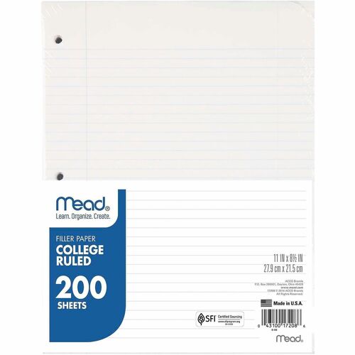 Paper, Filler, Eco, Clg, 8.5x11 200/PK