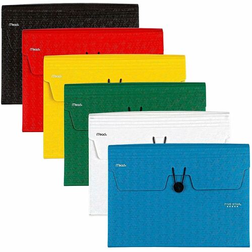 Expanding File, 13 Pocket, 13 x 9, Assortment