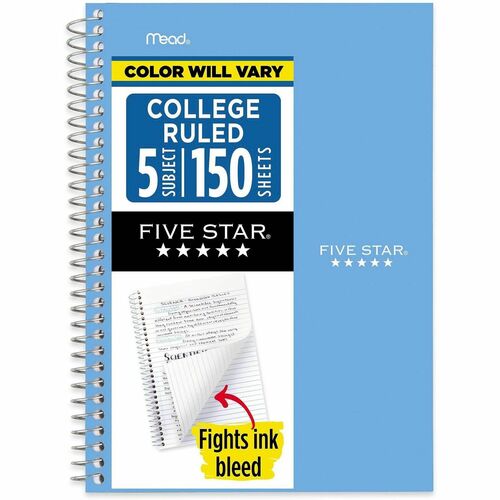 Notebook, CR, 5 Sub
