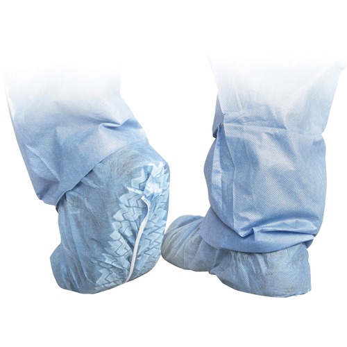 Scrub Shoe Cover, X-Large, Skid-Resistant, Blue 100/BX