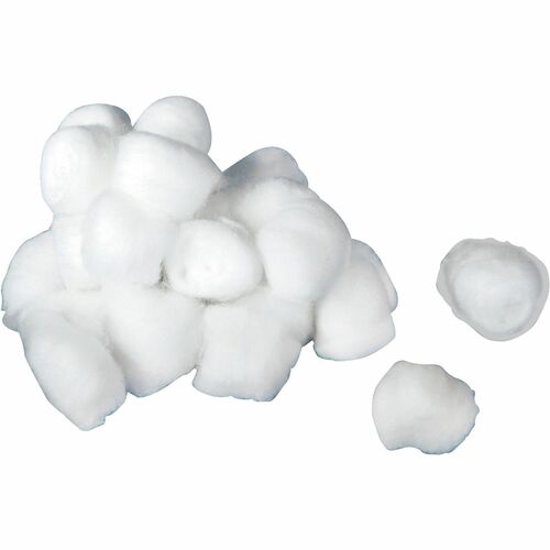 Cotton Balls, Nonsterile, Medium, White 2000/PK