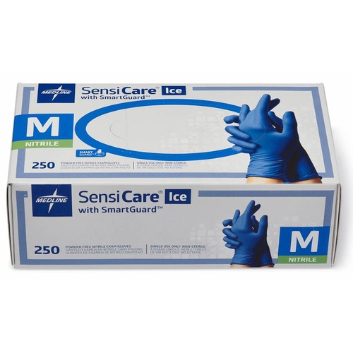 Exam Gloves, Powder-Free, Medium, BE 250/BX