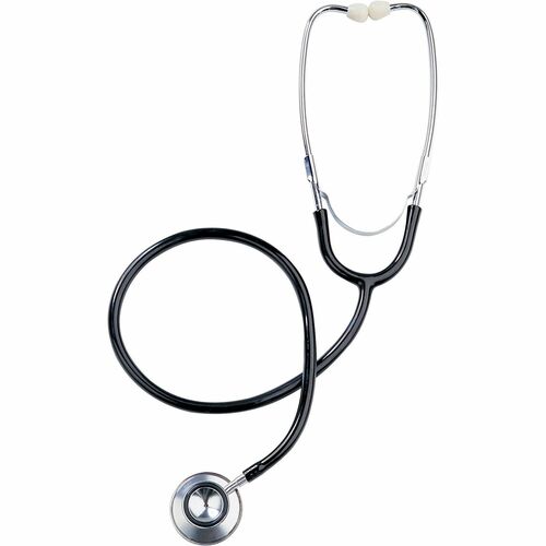 Stethoscope, Dual Head, Black