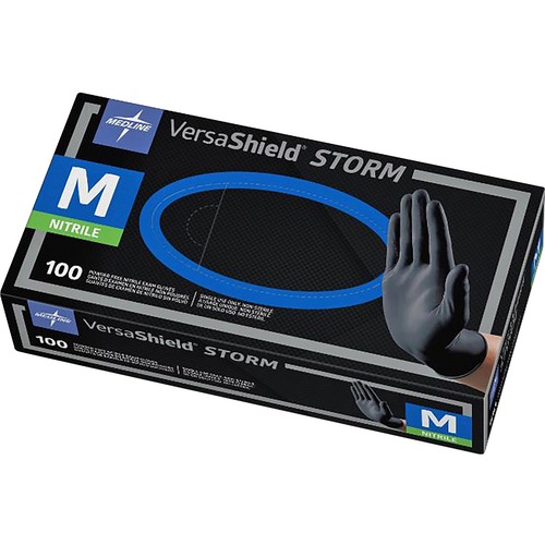Nitrile Exam Gloves, Powder Free, Medium 100/BX
