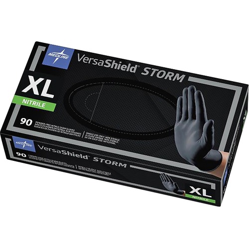 Nitrile Exam Gloves, Powder Free, Extra Large 90/BX