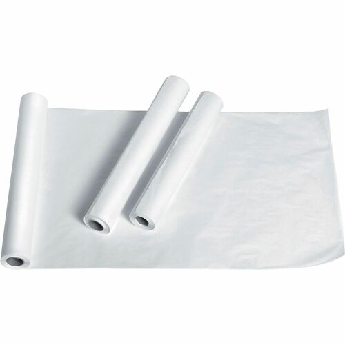 Exam Table Paper, Crepe Finish, 21" x 125', White 12/CT