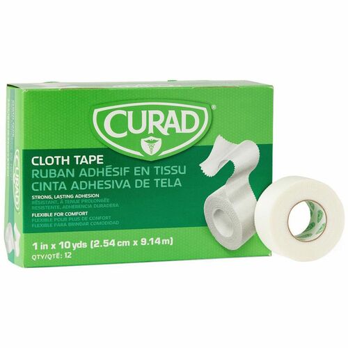 Tape, Roll, Silk, 1" x 10 Yard 12/BX