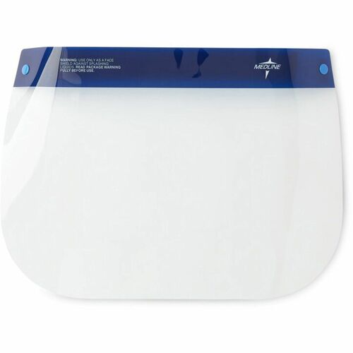 Face Shields, Full Length, Extra Long, Disposable, Antifog, Clear 40/CT