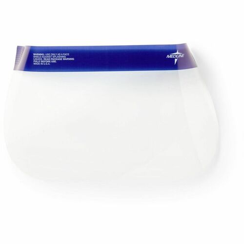Face Shields, Full Length, Disposable, Antifog, Clear 24/BX