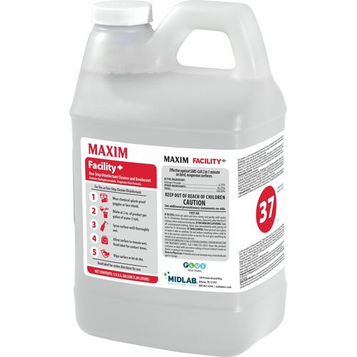 Cleaner, Disinfectant 4/CT