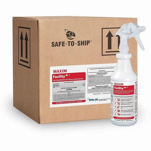 Clean, Disinfect, Maxim Facility+ 6/CT