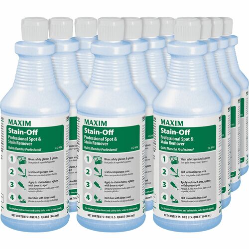 Spotter, Carpet, Ready To Use, Quart 12/CT