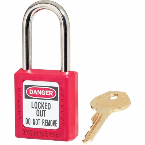 Padlock, Red Safety