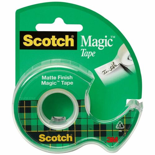 Tape, Dispenser, Invisible, 3/4 x 300"