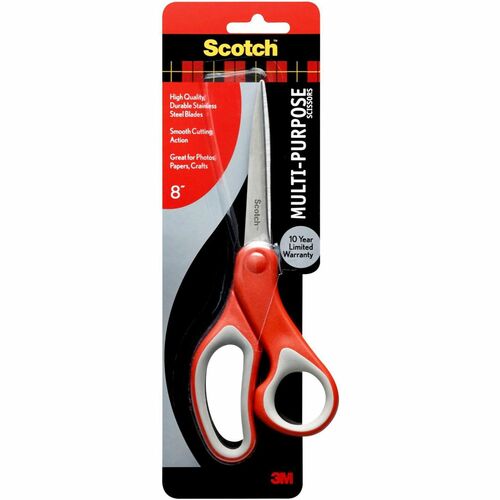 Scissors, Scotch, Multipurpose, 8"