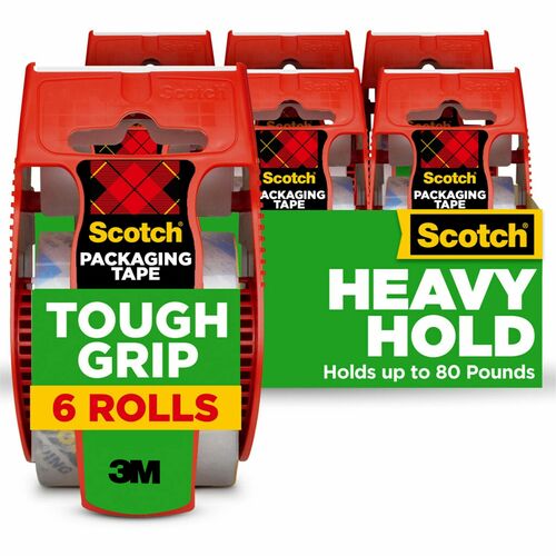 Tape, Moving/Packaging, 1.88" x 22.2 Yards, Clear 6/PK