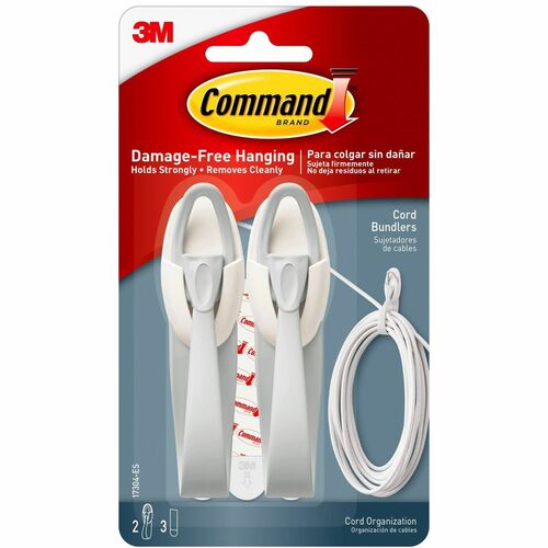 Bundler, Cable, With Command 2/PK