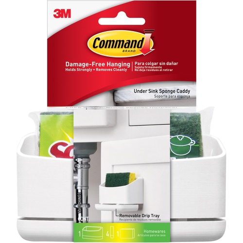 Caddies, W/ Tray/Sponge, 7.5 lb Cap, 12" x 7-3/4" x 9-3/8", WE 12/CT