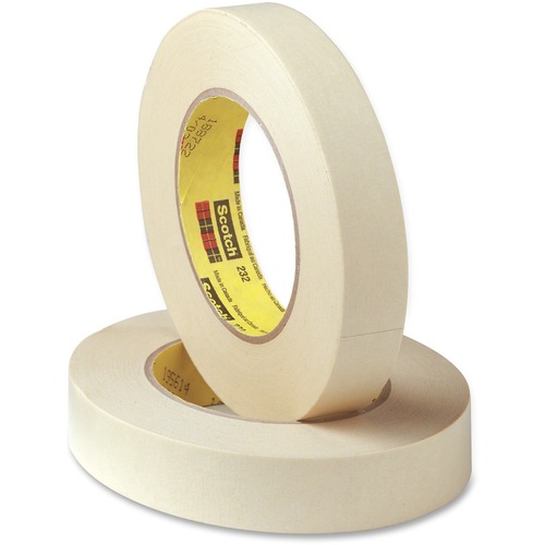 Tape, Masking, 1" x 60 Yard, Off White