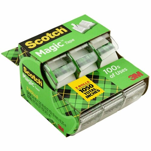Tape, Caddy, 0.75" x 300" 3/PK