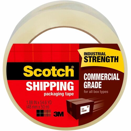 Tape, Pkg, Commercial, Clear 48/CT