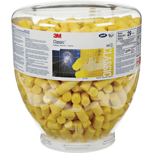 Earplugs, Classic, Yellow