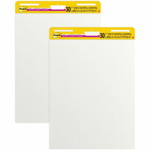 Pad, Easel, Post-It, Plain, White 2/CT