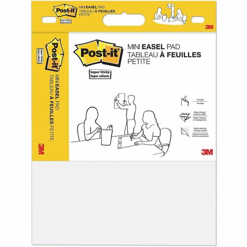 Unruled Easel Pads 15" x 18" 2/PK