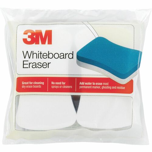 Eraser, Pad, 3x5, White 2/PK