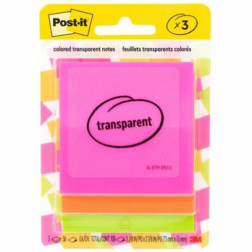 Repositionable Notes 3/PK