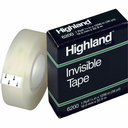 Tape, Invisible, Economy, 3/4 x 1296