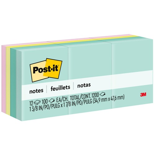 Notes, Post-It, 1.5x2 12/PK
