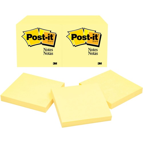 Note, Post-It, 3x3, Ca 12/PK