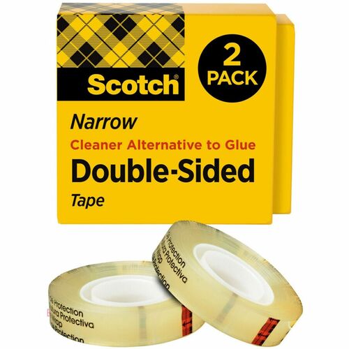 Tape, Double Sided, 1/2 x 900 2/PK